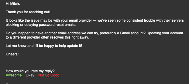 Bad Customer Service